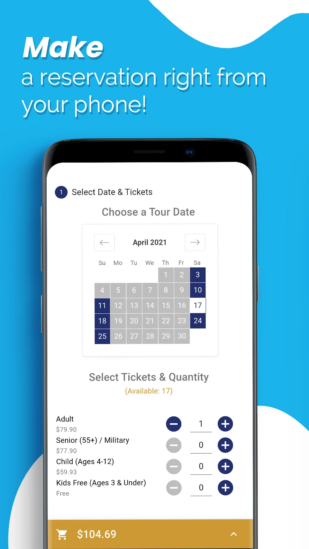 City Experiences screenshot